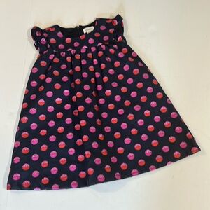Gymboree polka dot dress size 2T EUC
